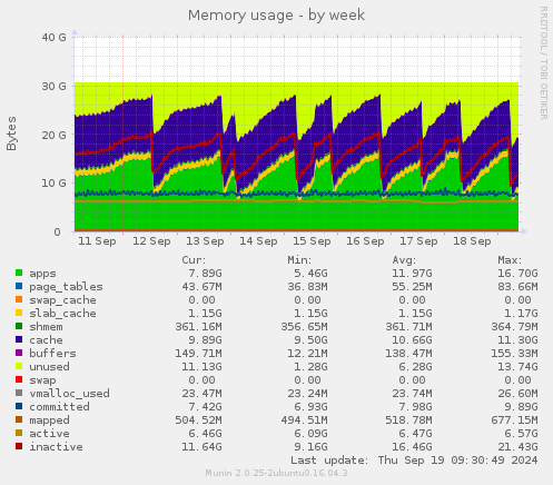 Memory usage